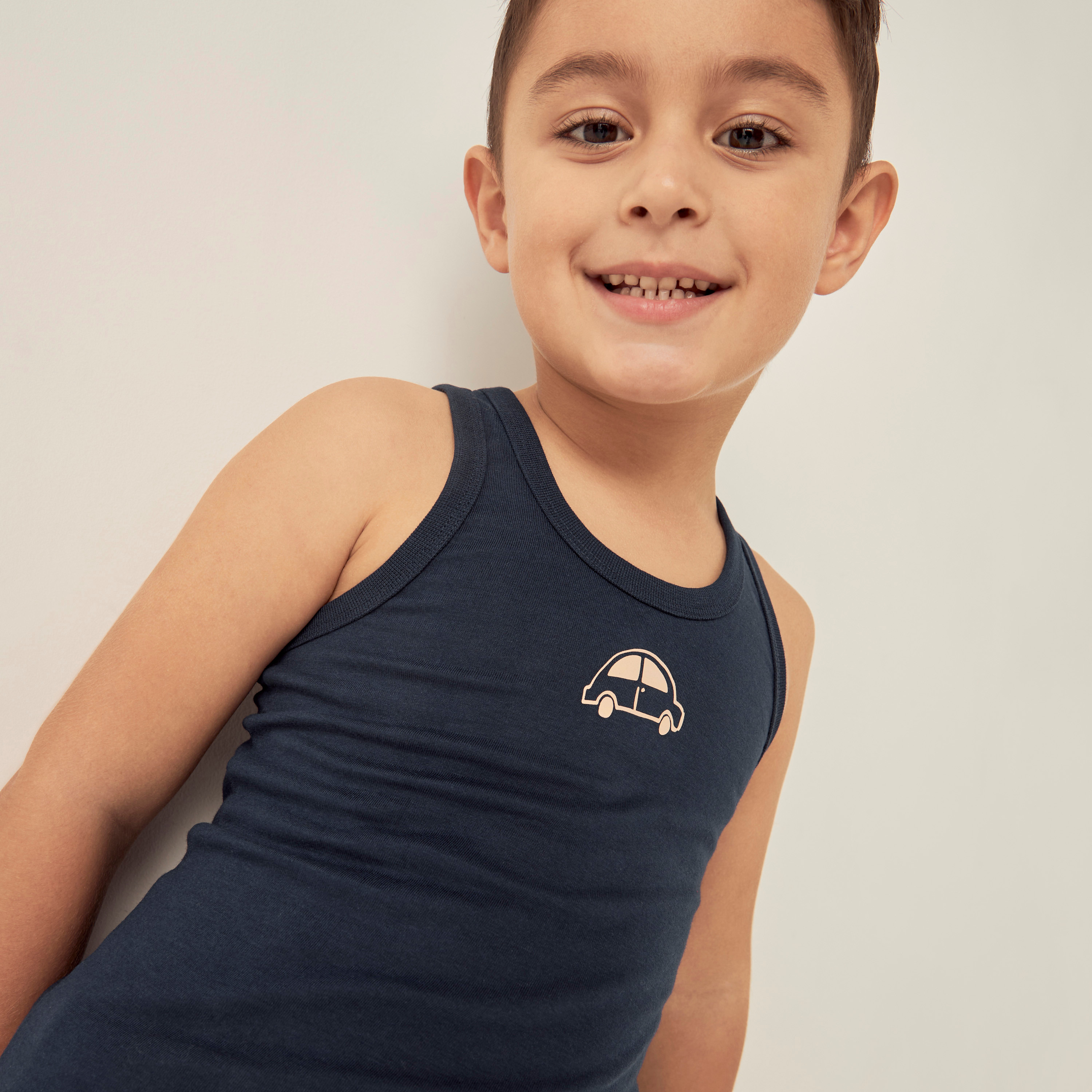 فيستات بطبعات سيارة من جونيورز - طقم من 3 قطع-baby-boys-clothing-innerwear-image-5