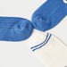 Juniors Bear Print Ankle Length Socks - Set of 3-Socks-thumbnail-3