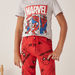Spider-Man Print T-shirt and Pyjama - Set of 2-Pyjama Sets-thumbnail-3