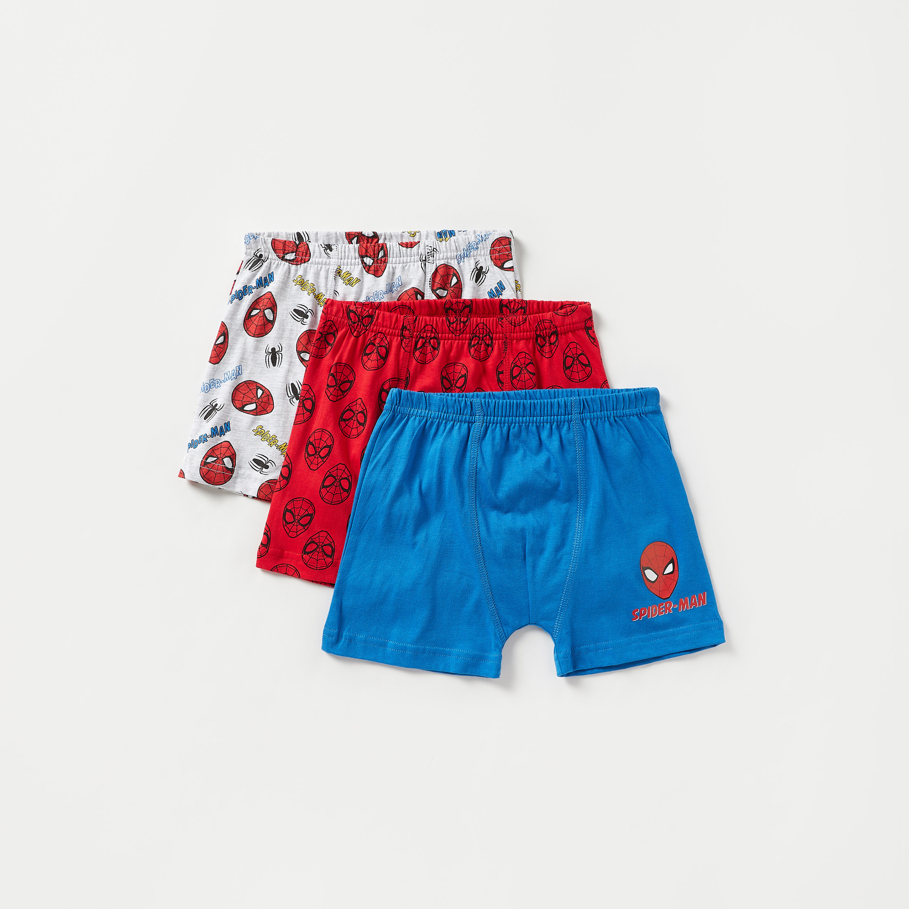 Buy Spider Man Print Boxers Set of 3 Online Babyshop UAE