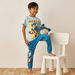 SEGA Sonic The Hedgehog Print Short Sleeves T-shirt and Pyjama Set-Nightwear-thumbnailMobile-0