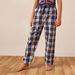 Juniors Printed T-shirt and Checked Pyjama Set-Nightwear-thumbnailMobile-2