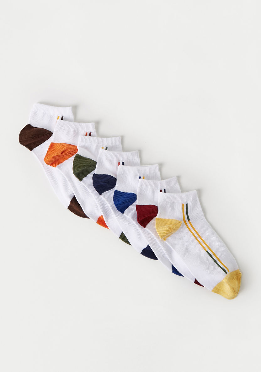 Juniors Printed Ankle Length Socks - Set of 7-Socks-image-1
