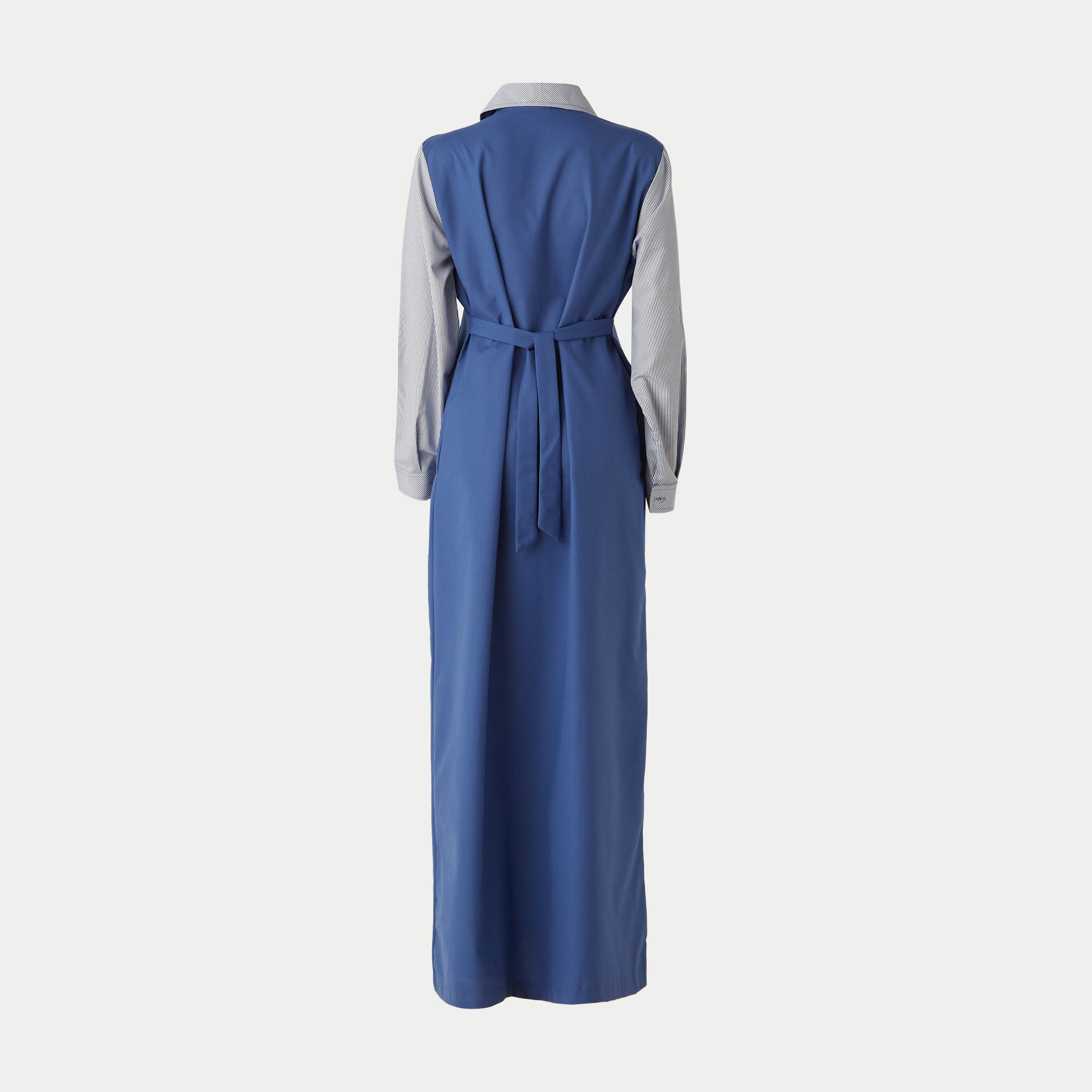فستان بألواح وسحاب إغلاق وحزام ربط من جونيورز-girls-clothing-schoolwear-dresses-image-2