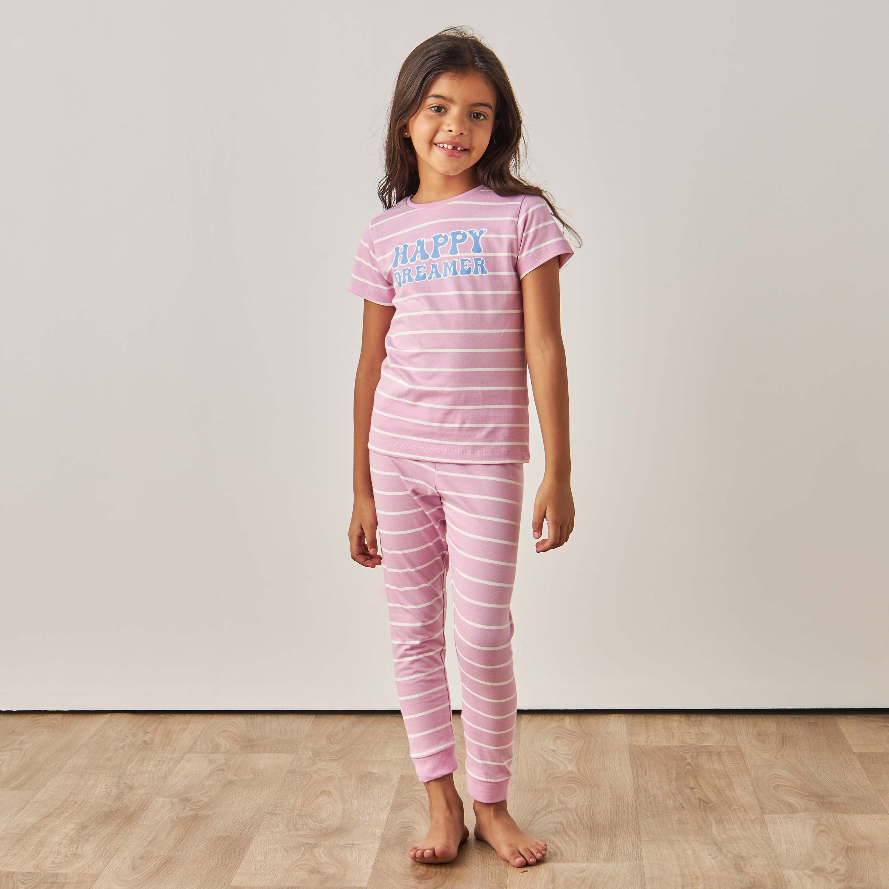 Juniors Printed T-shirts and Pyjamas - Set of 2-girls-clothing-nightwear-image-7
