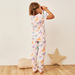 Juniors Printed T-shirt and Pyjamas - Set of 6-Pyjama Sets-thumbnailMobile-3