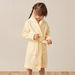 Juniors Slogan Print Bathrobe with Hood and Pockets-Towels and Flannels-thumbnail-1