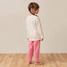 Disney Daisy Duck Print T-shirt and Pyjama - Set of 2-Pyjama Sets-thumbnail-4