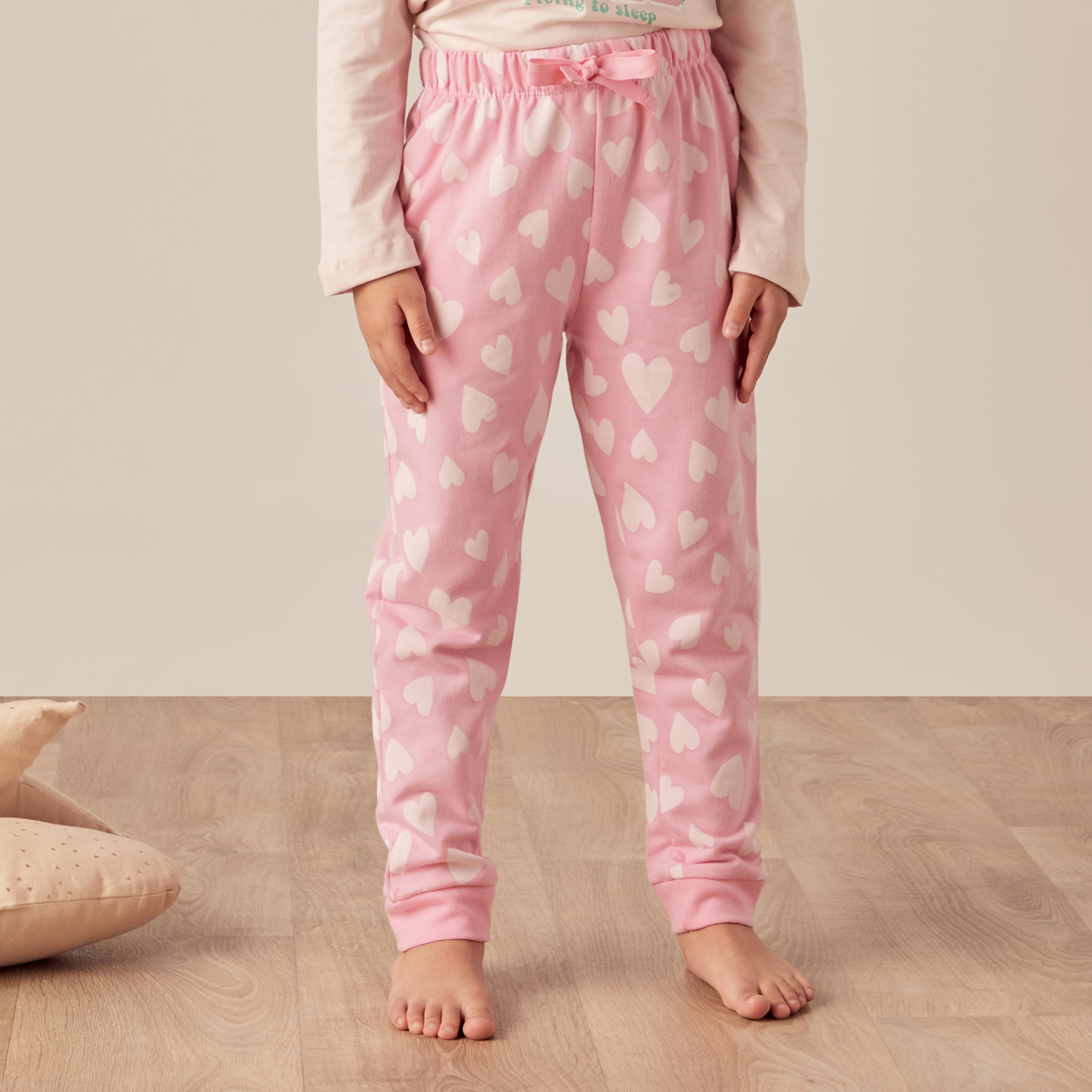 طقم بنطلون بيجاما وتيشيرت بطبعات تينكر بيل من ديزني-girls-clothing-nightwear-image-3