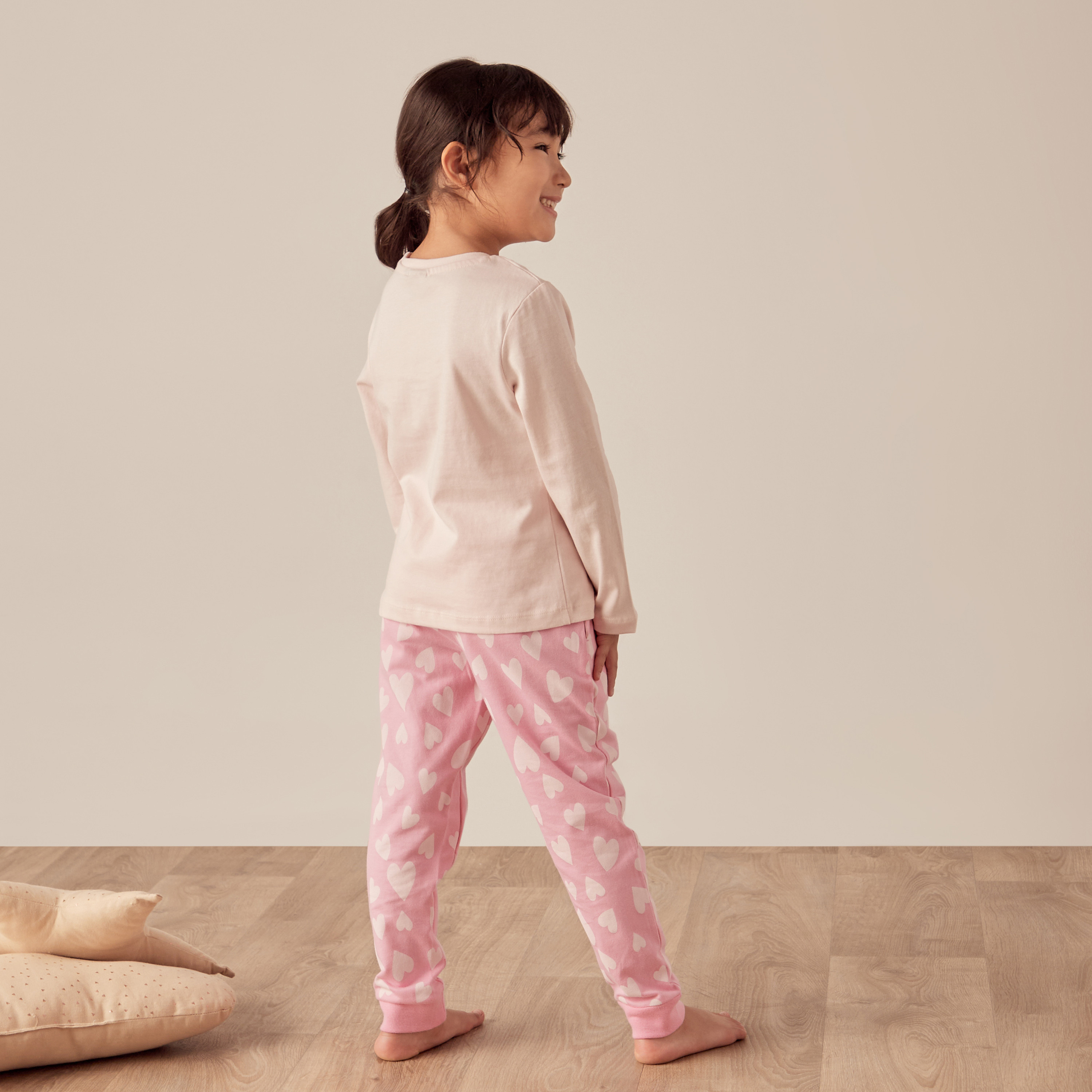 طقم بنطلون بيجاما وتيشيرت بطبعات تينكر بيل من ديزني-girls-clothing-nightwear-image-5