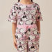 All-Over Snoopy Print T-shirt and Elasticated Pyjama Set-Nightwear-thumbnailMobile-3