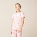 Juniors All-Over Floral Print T-shirt and Elasticated Pyjama Set-Nightwear-thumbnailMobile-1