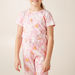 Juniors All-Over Floral Print T-shirt and Elasticated Pyjama Set-Nightwear-thumbnail-2