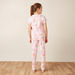 Juniors All-Over Floral Print T-shirt and Elasticated Pyjama Set-Nightwear-thumbnailMobile-3