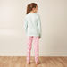 Juniors Printed Long Sleeves T-shirt and Pyjama Set-Nightwear-thumbnailMobile-3