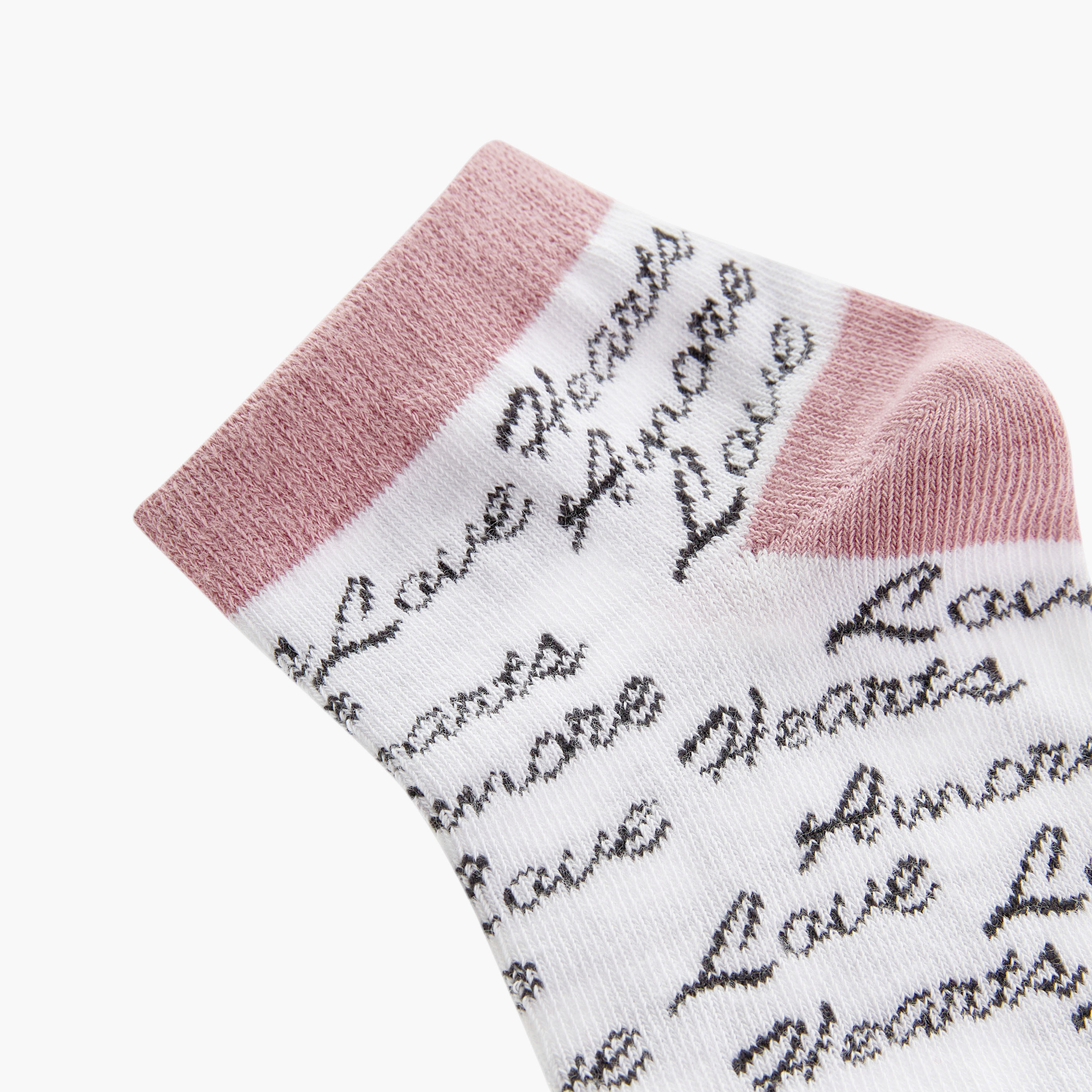 جوارب بطول الكاحل بطبعات من جونيورز – طقم من 3 أزواج-girls-accessories-socks-image-2