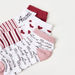 Juniors Printed Ankle Length Socks - Set of 3-Socks-thumbnail-2