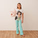 Disney Jasmine Print Short Sleeves T-shirt and Elasticated Pyjama Set-Nightwear-thumbnail-0