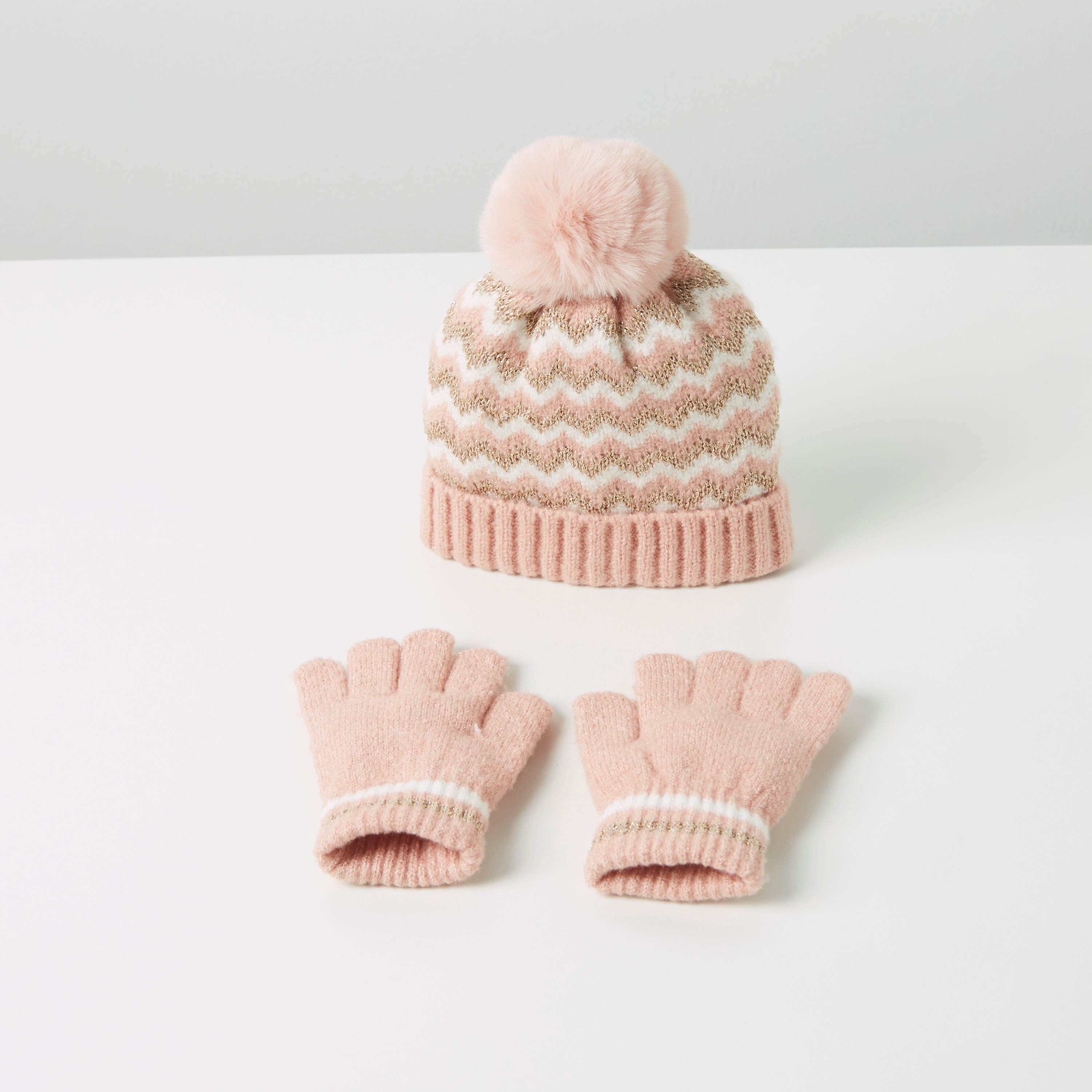 Juniors 3-Piece Scarf and Beanie Set-girls-accessories-scarves-image-2