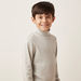 Juniors Solid Turtleneck T-shirt with Long Sleeves-T Shirts-thumbnailMobile-2