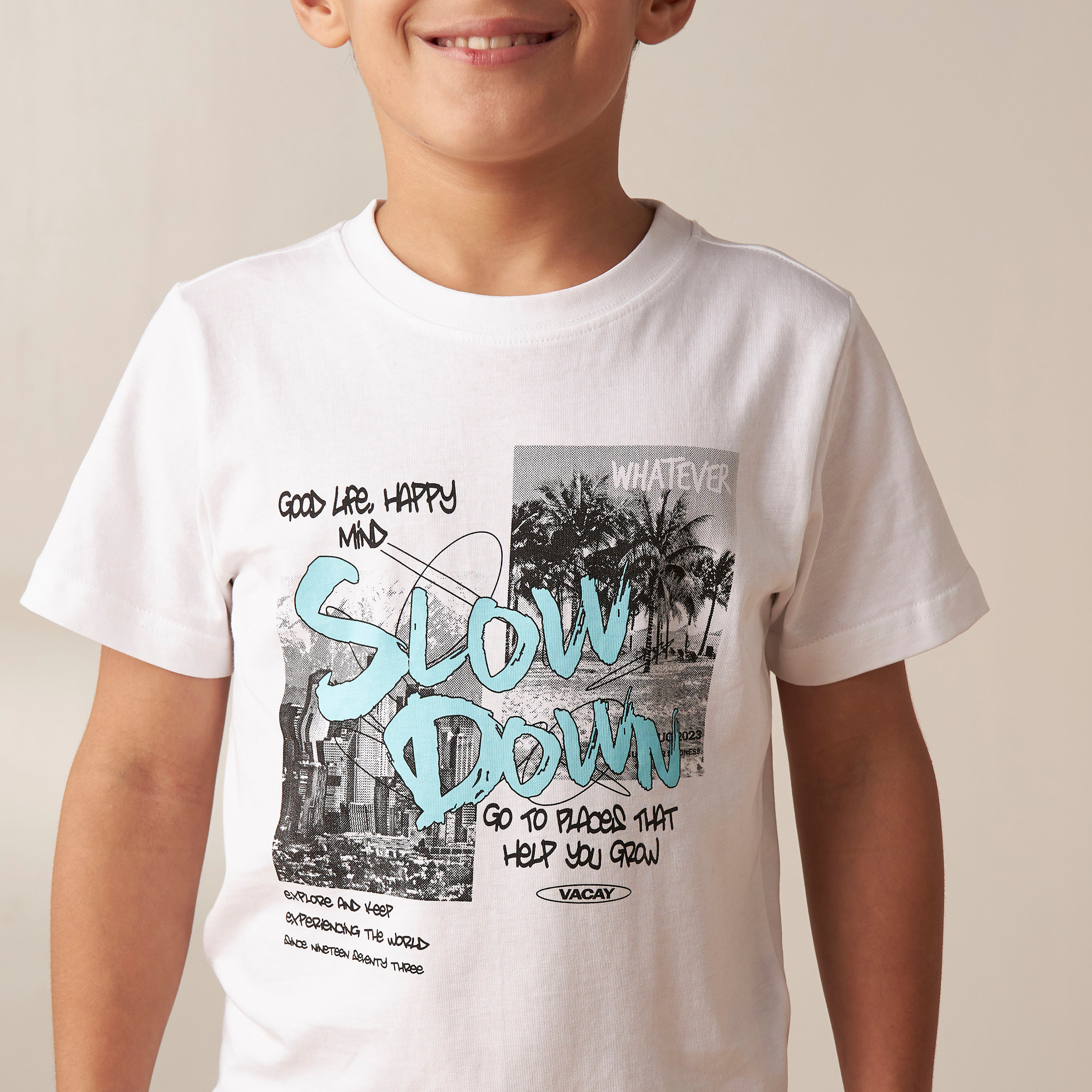 Juniors Printed Crew Neck T-shirt-boys-clothing-tshirtsandpolos-image-3