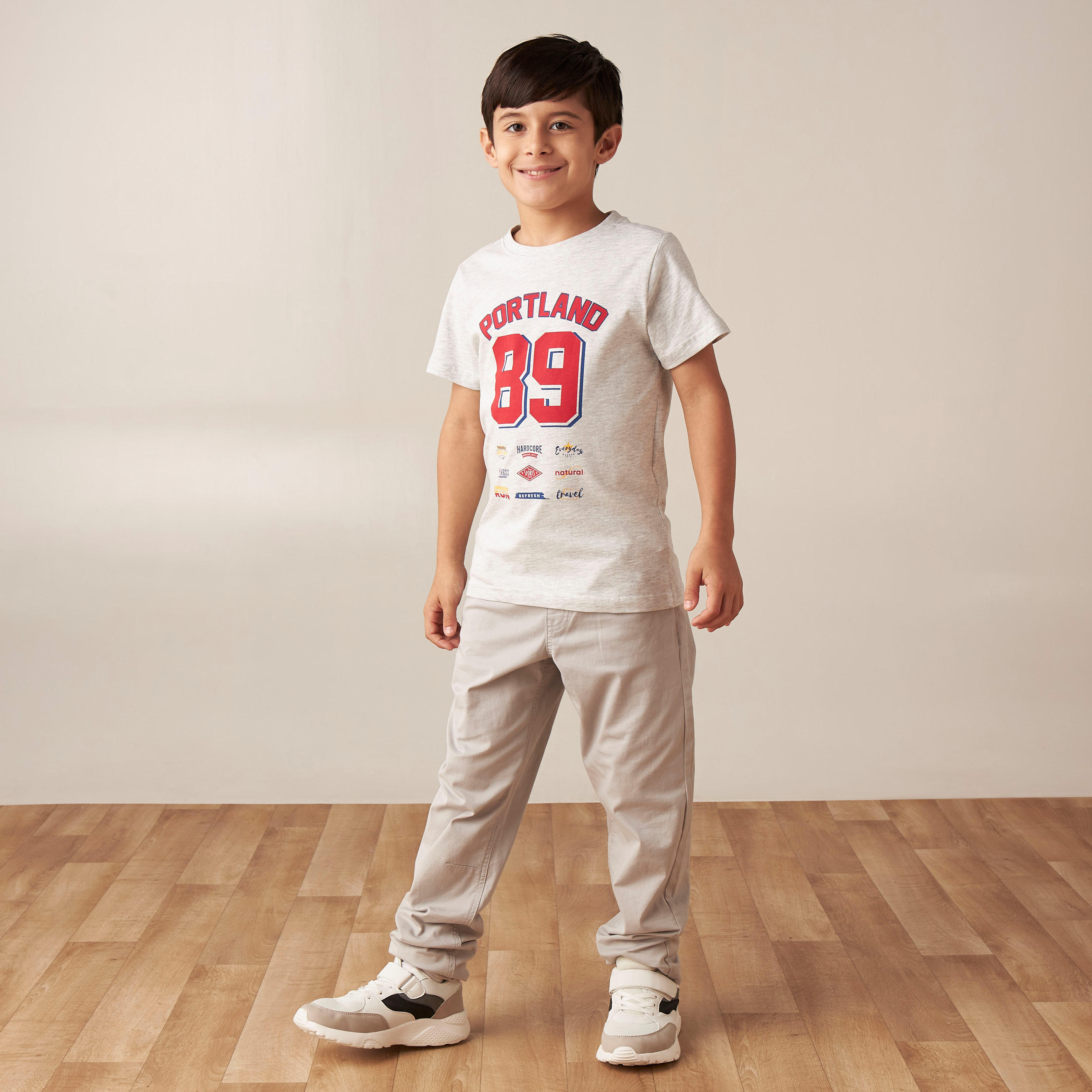 Juniors Printed Crew Neck T-shirt-boys-clothing-tshirtsandpolos-image-2