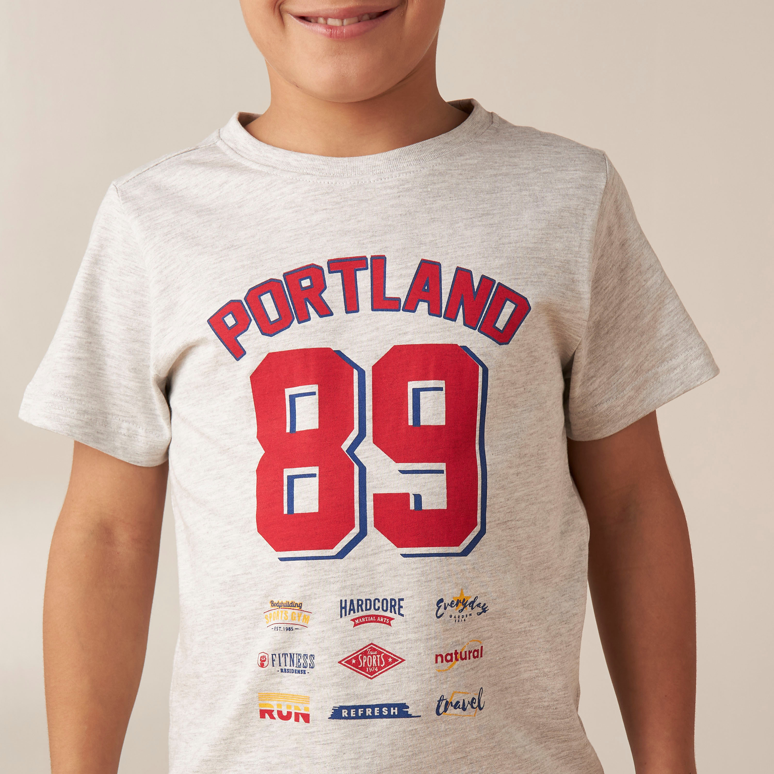 Juniors Printed Crew Neck T-shirt-boys-clothing-tshirtsandpolos-image-3