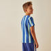 Juniors Striped Crew Neck T-shirt with Short Sleeves-T Shirts-thumbnailMobile-2