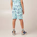 Juniors All-Over Graphic Print Shorts with Elasticated Drawstring Closure-Shorts-thumbnailMobile-3