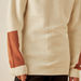 Juniors Textured Pullover with Crew Neck and Long Sleeves-Sweaters and Cardigans-thumbnail-3