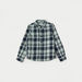 Juniors All-Over Checked Shirt with Long Sleeves-Shirts-thumbnailMobile-0