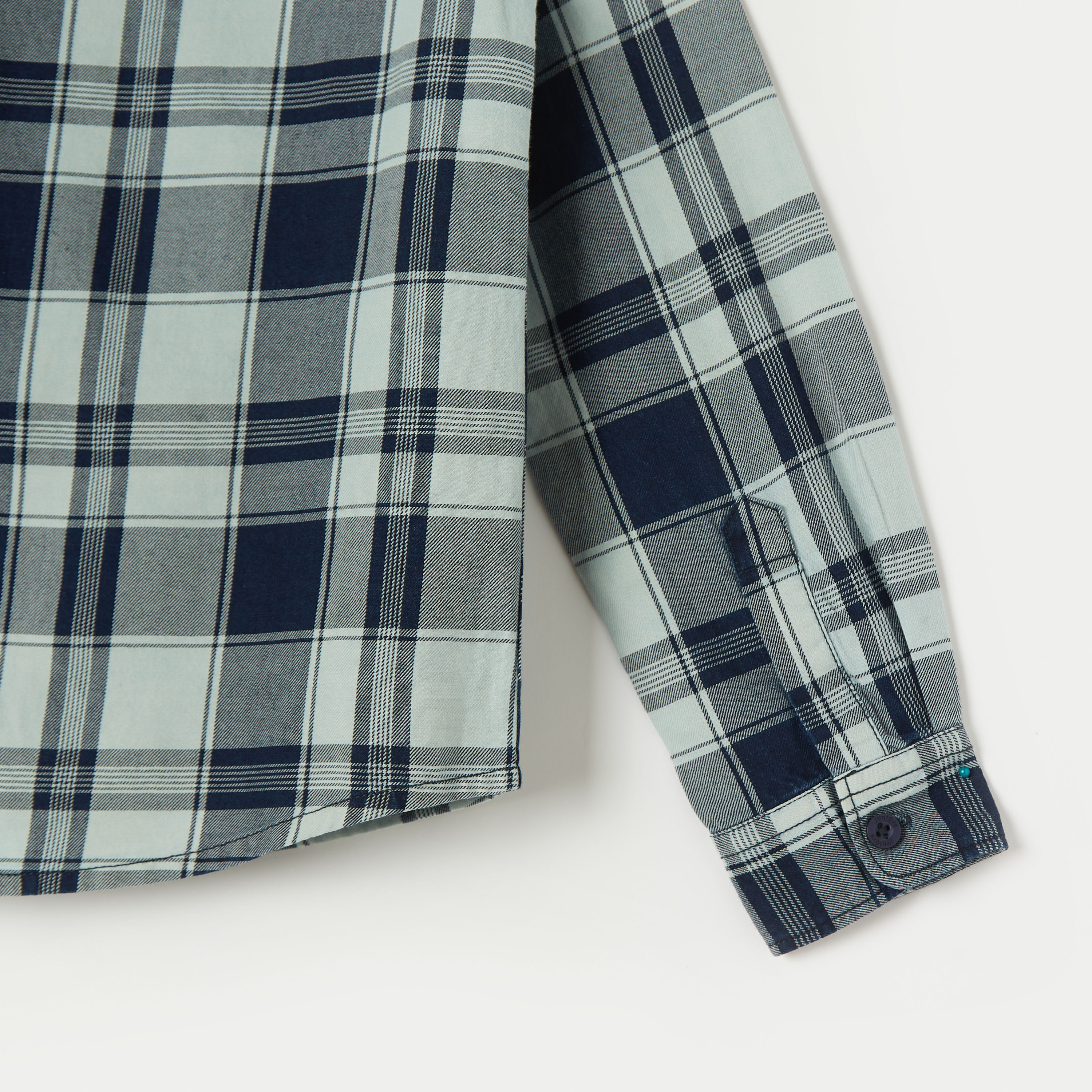 Juniors All-Over Checked Shirt with Long Sleeves-boys-clothing-shirts-image-4