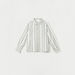 Juniors All-Over Striped Shirt with Chest Pocket and Long Sleeves-Shirts-thumbnail-0