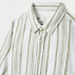 Juniors All-Over Striped Shirt with Chest Pocket and Long Sleeves-Shirts-thumbnailMobile-1