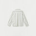 Juniors All-Over Striped Shirt with Chest Pocket and Long Sleeves-Shirts-thumbnailMobile-3