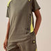 XYZ Panelled T-shirt and Shorts Set-Clothes Sets-thumbnail-4