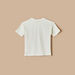 Eligo Textured T-shirt with Short Sleeves and Crew Neck-T Shirts-thumbnailMobile-3