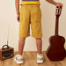 Eligo Solid Shorts with Drawstring Closure and Pockets-Shorts-thumbnail-3