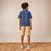Eligo Textured Polo T-shirt and Shorts Set-Clothes Sets-thumbnailMobile-4