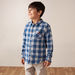 Lee Cooper All-Over Checked Shirt with Pocket-Shirts-thumbnail-0