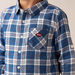 Lee Cooper All-Over Checked Shirt with Pocket-Shirts-thumbnail-3