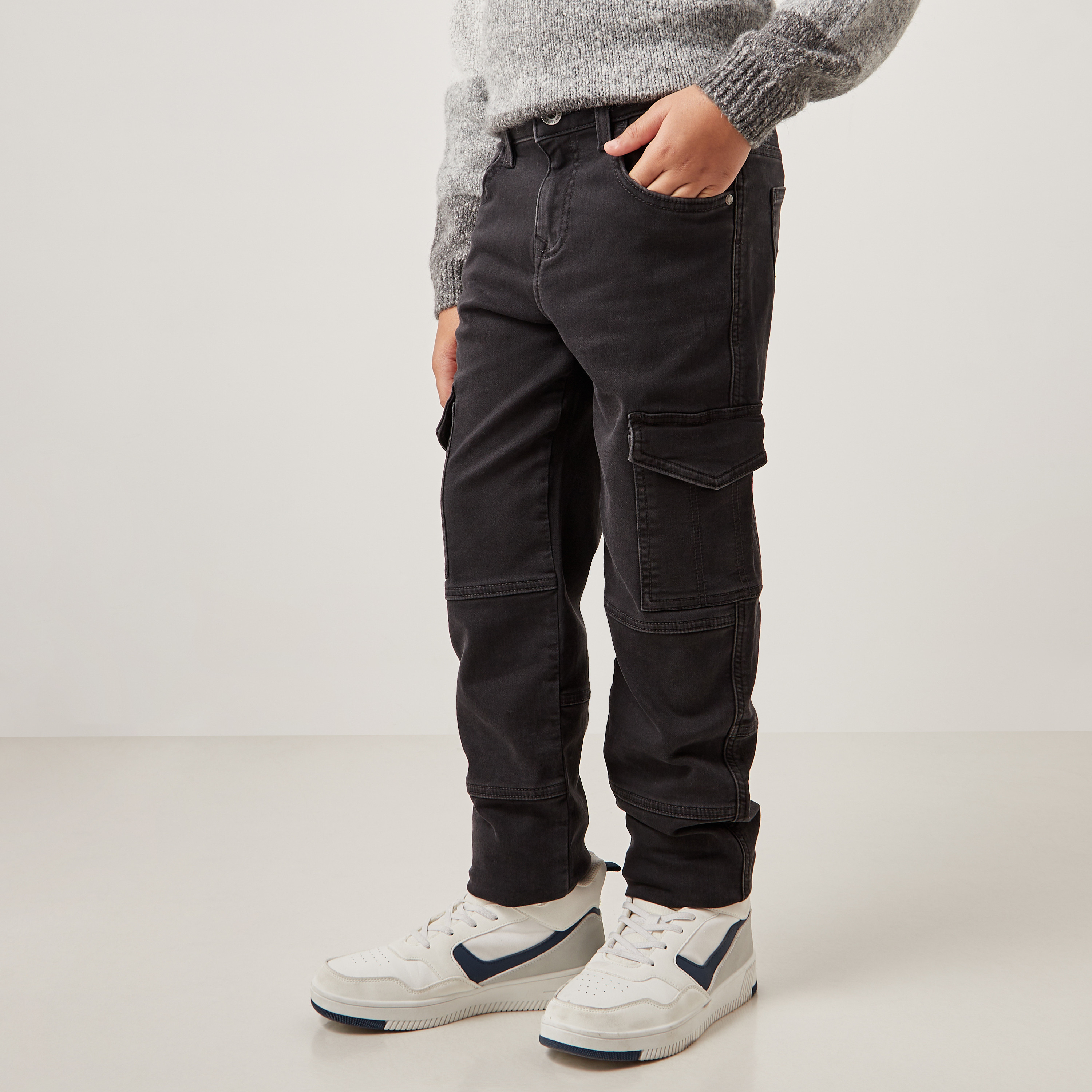 Lee Cooper 213 Two Colour Cargo Trousers | RSIS