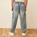 Lee Cooper Solid Jeans with Button Closure and Pockets-Jeans-thumbnailMobile-3