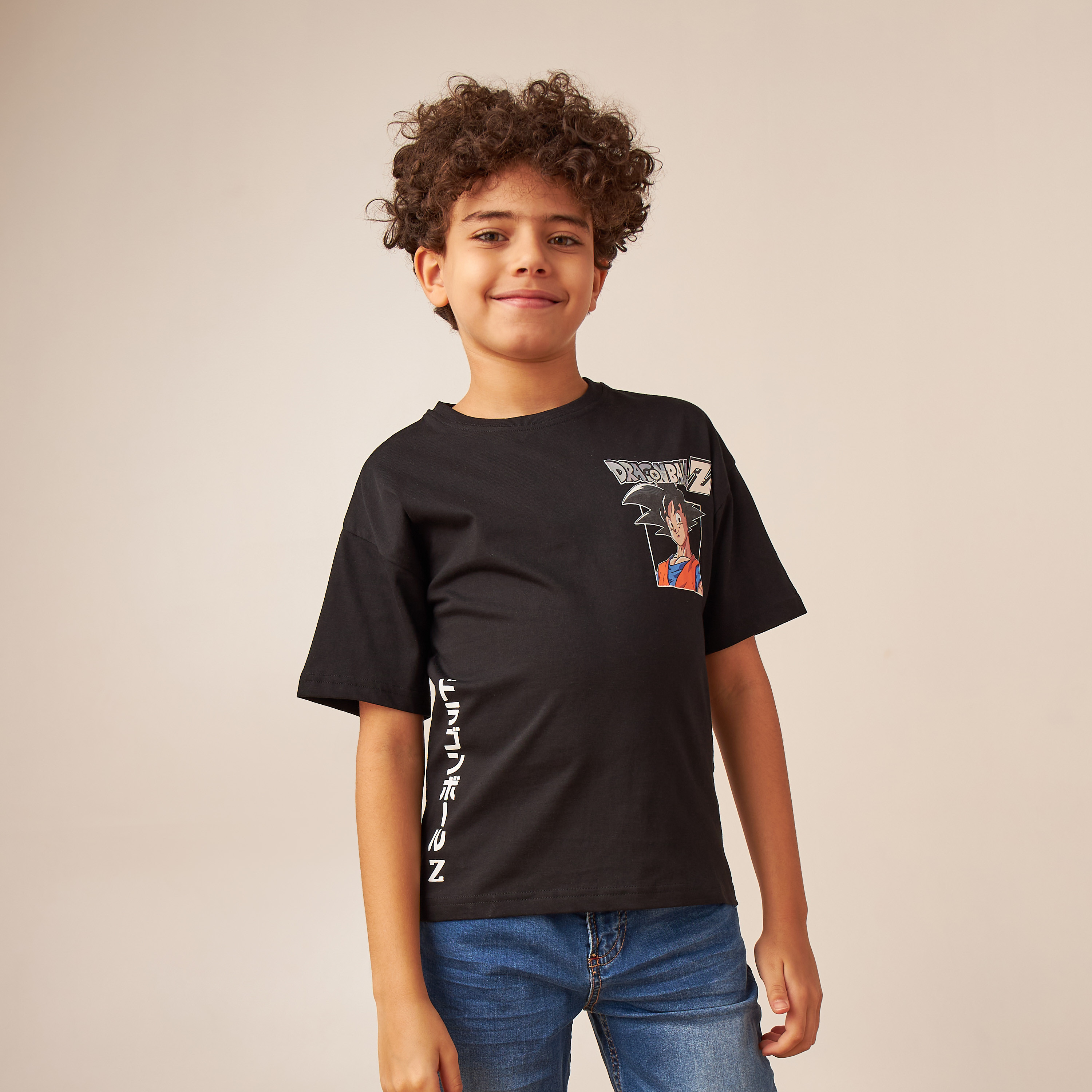 تيشيرت بأكمام قصيرة وطبعات من تي في طوكيو-boys-clothing-tshirtsandpolos-image-1