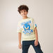 SEGA Sonic the Hedgehog Print T-shirt with Short Sleeves-T Shirts-thumbnailMobile-0