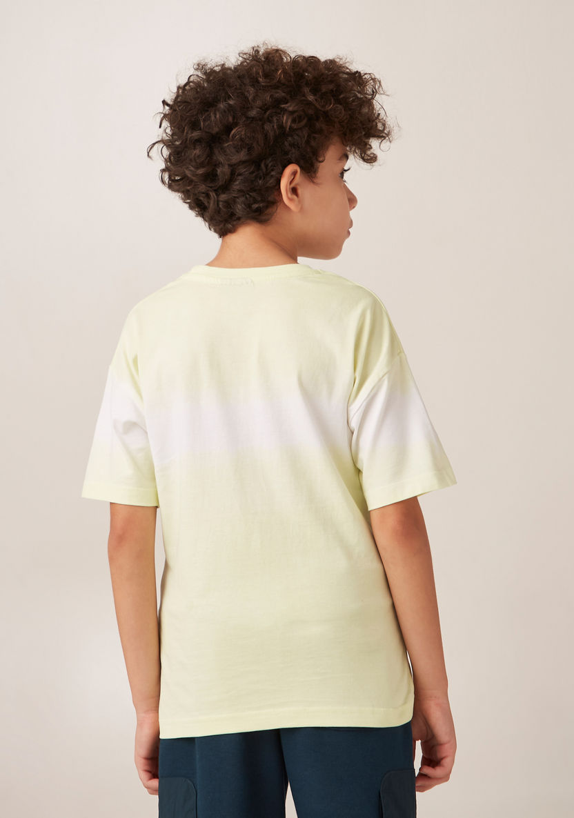 SEGA Sonic the Hedgehog Print T-shirt with Short Sleeves-T Shirts-image-3