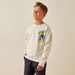 SEGA Sonic the Hedgehog Print Pullover with Crew Neck and Long Sleeves-Sweatshirts-thumbnailMobile-0