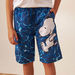 Snoopy Print Swim Shorts with Drawstring Closure-Swimwear-thumbnail-2