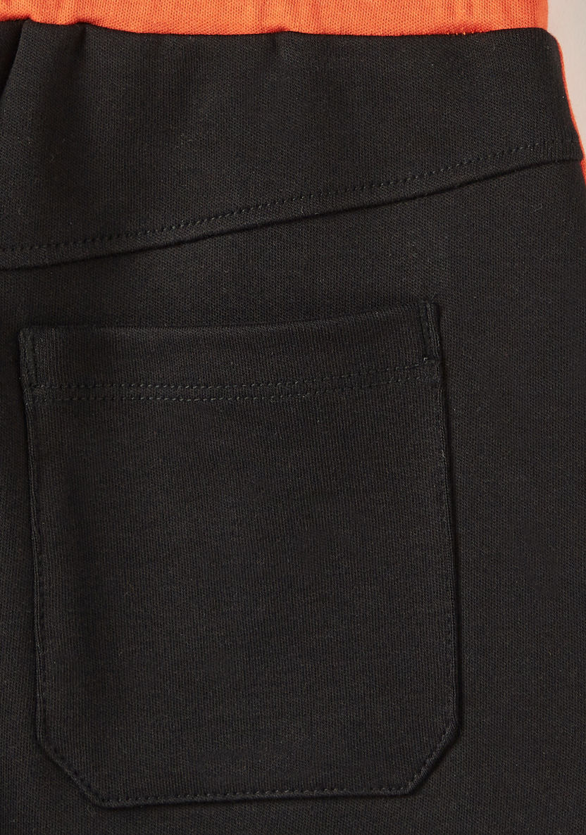 Kappa Panelled Shorts with Drawstring Closure-Shorts-image-2