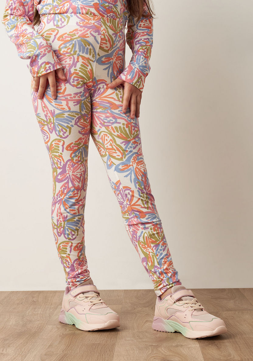 Buy Juniors All-Over Butterfly Print Leggings Online for Girls